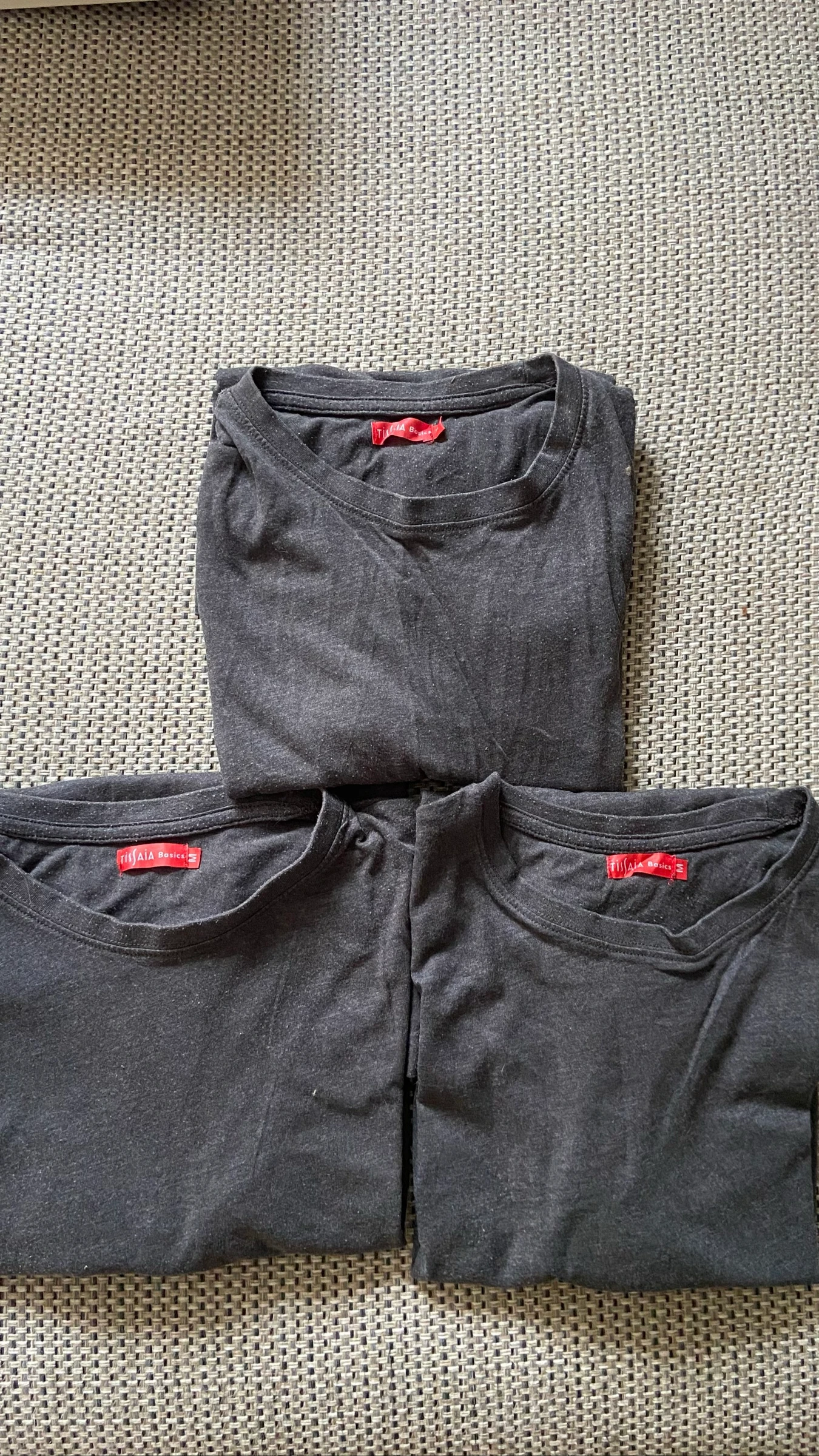 Lote de 3 T-shirts cinza básicas Tamanho M – photo 9